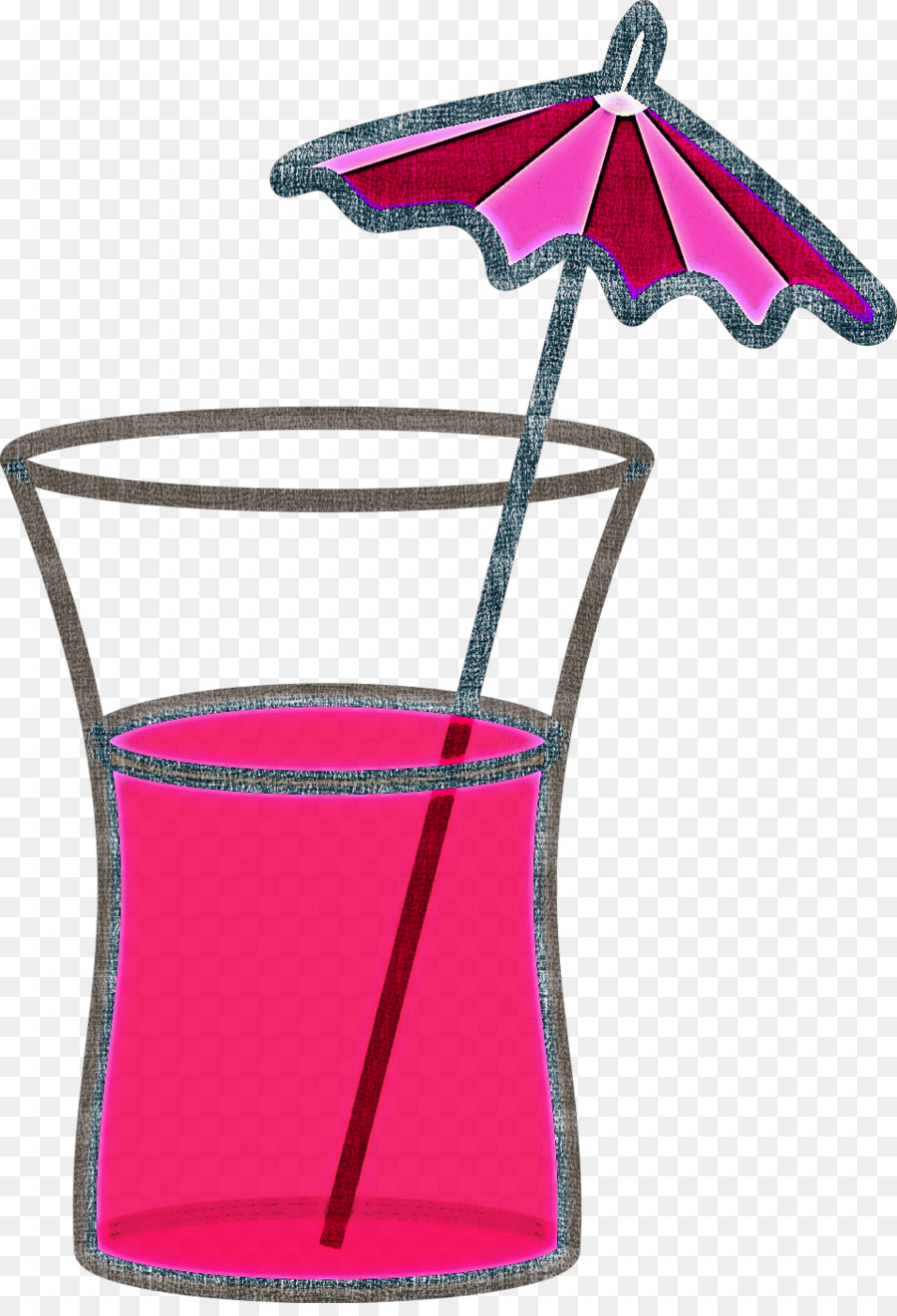 Boisson Rose，Parapluie PNG