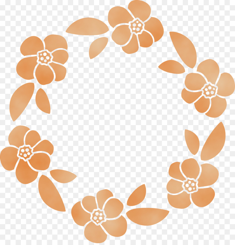 Fleurs Violettes，Couronne PNG