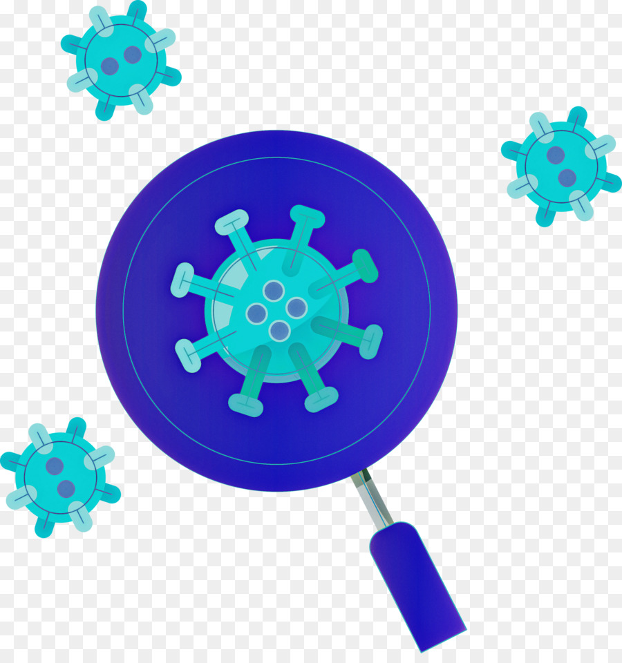 Illustration Virale，Microscope PNG