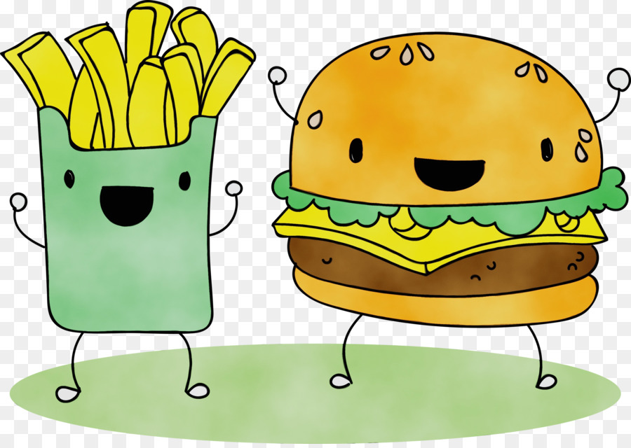 Burger Et Frites，Restauration Rapide PNG