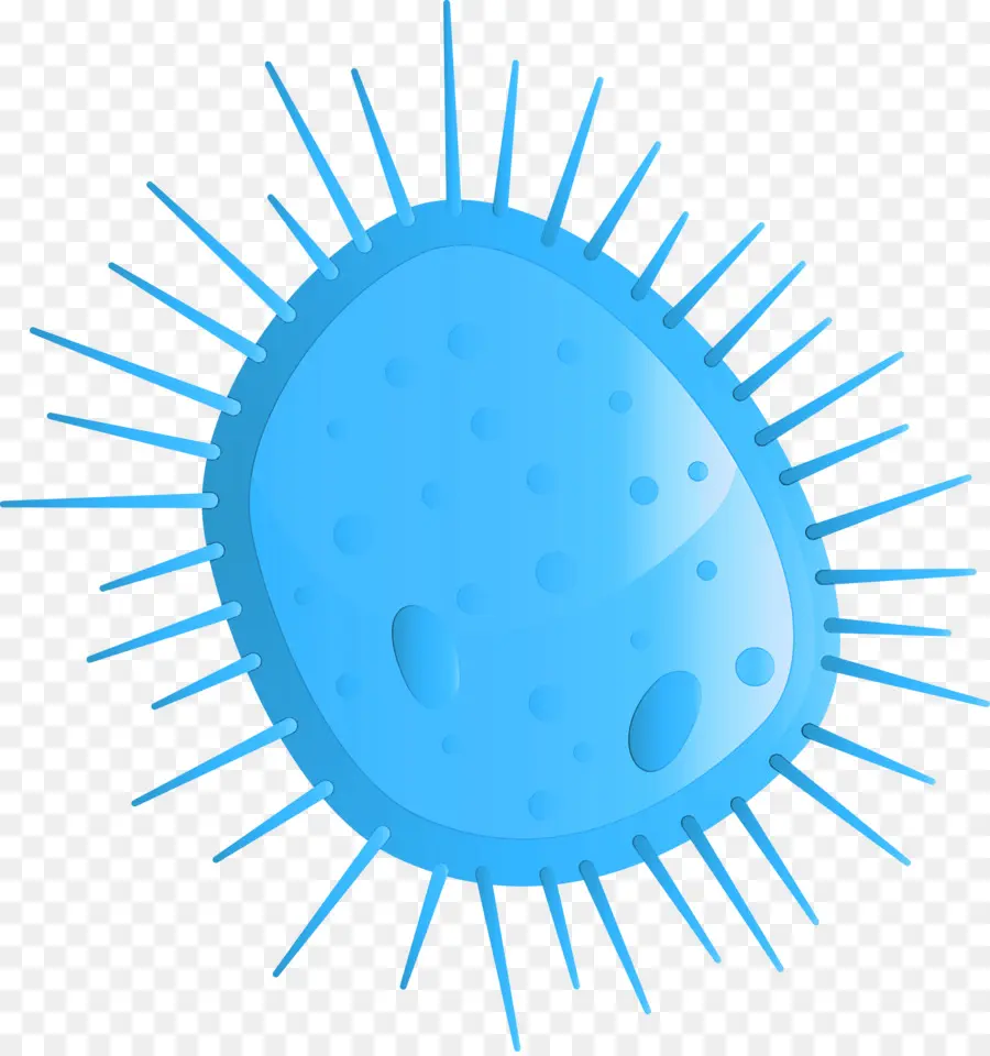 Virus，Bleu PNG