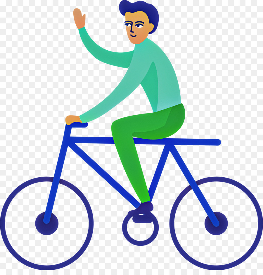 Cycliste，Vélo PNG