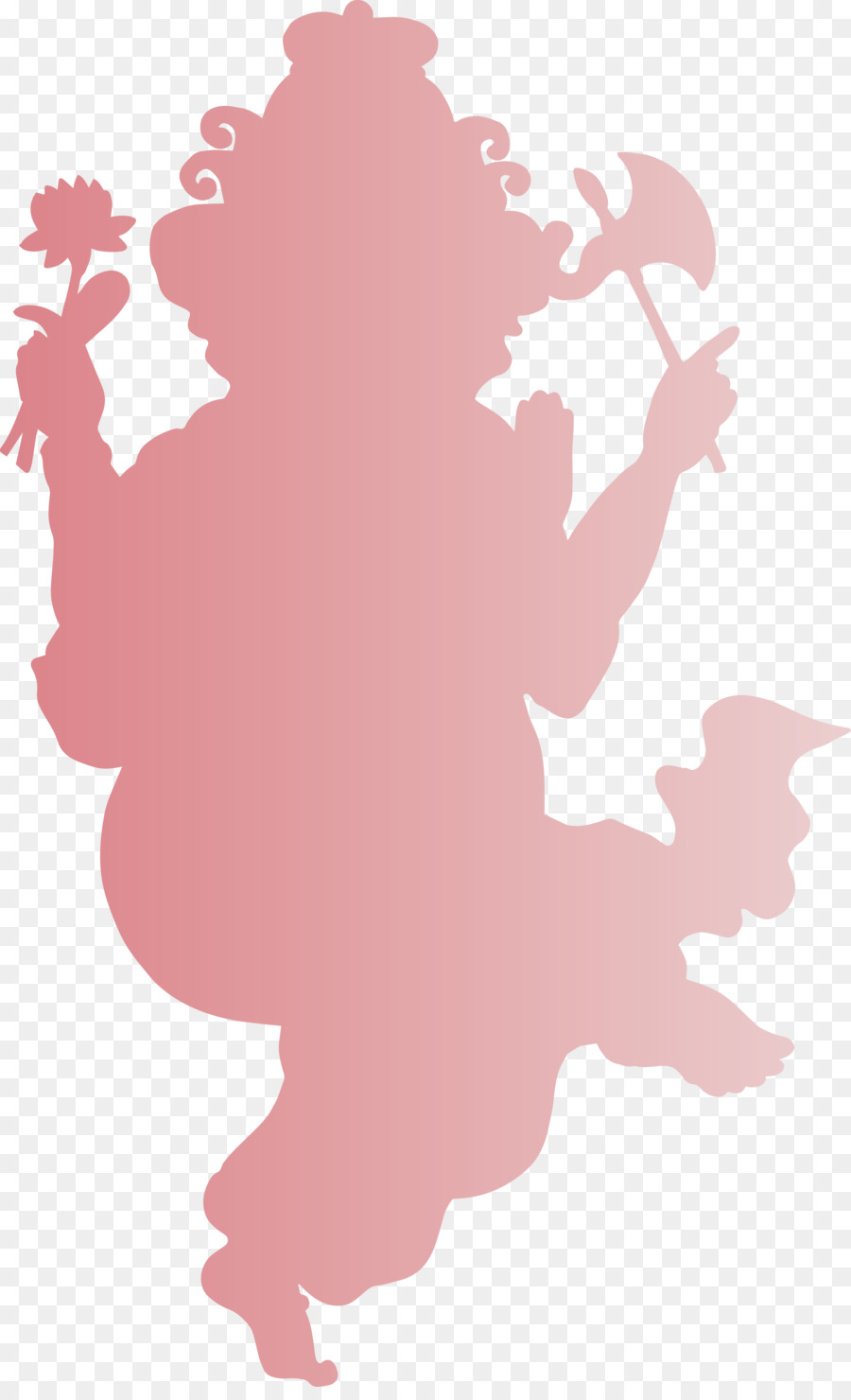 Silhouette，Rose M PNG