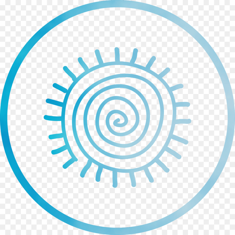 Soleil Abstrait，Spirale PNG