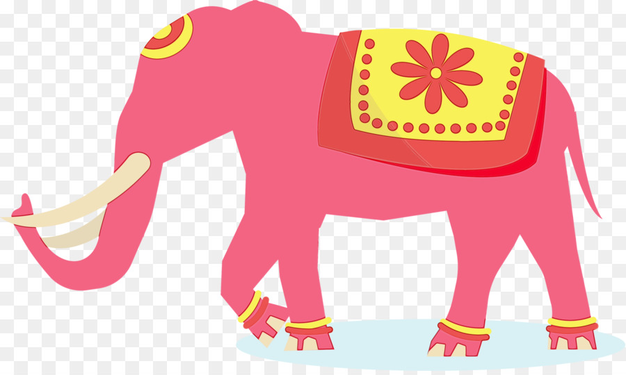 Éléphant Décoratif，Ornement PNG