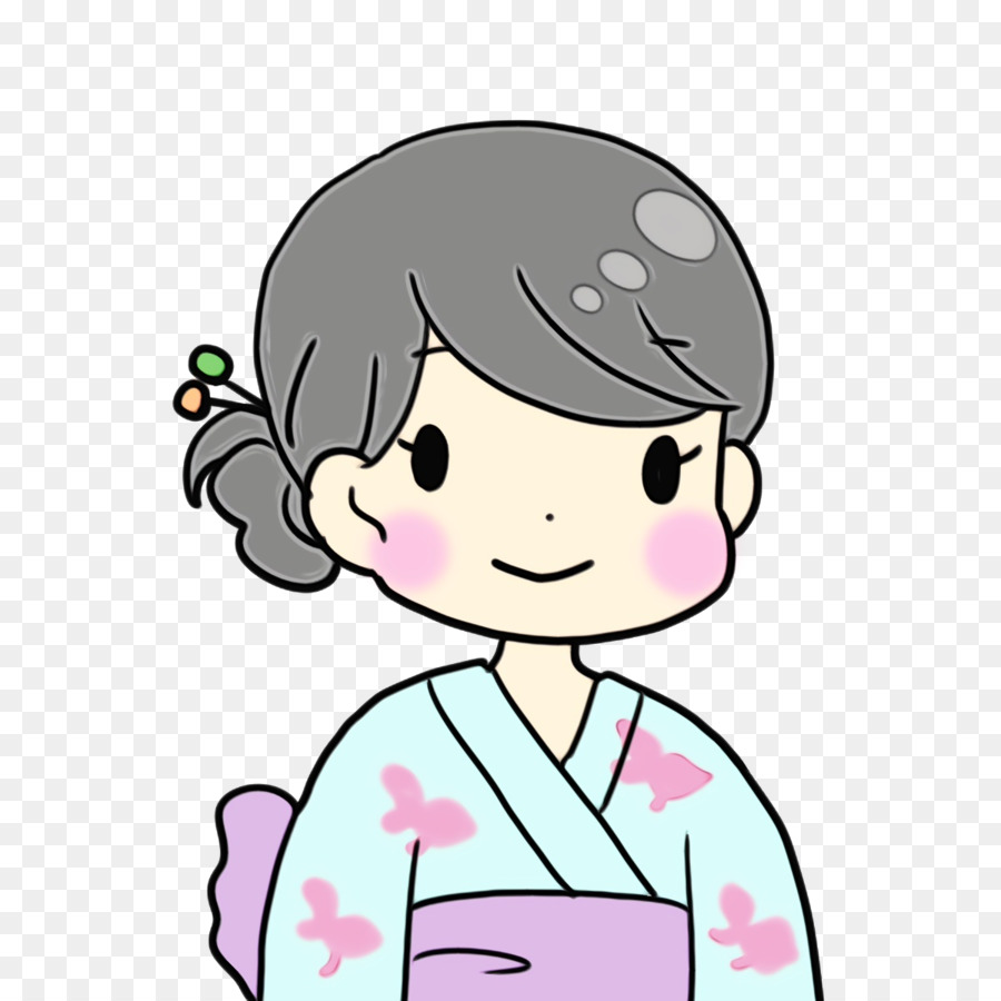 Fille En Kimono，Kimono PNG