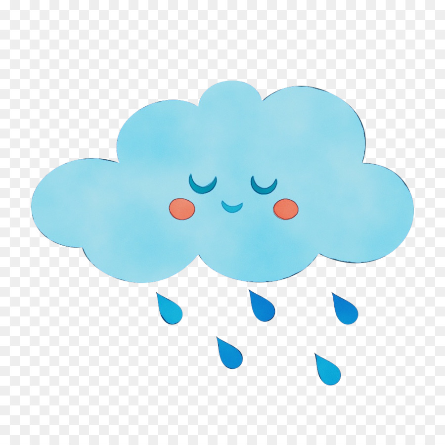 Nuage De Pluie，Parapluie PNG