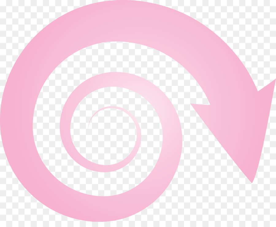 Flèche Spirale Rose，Spirale PNG