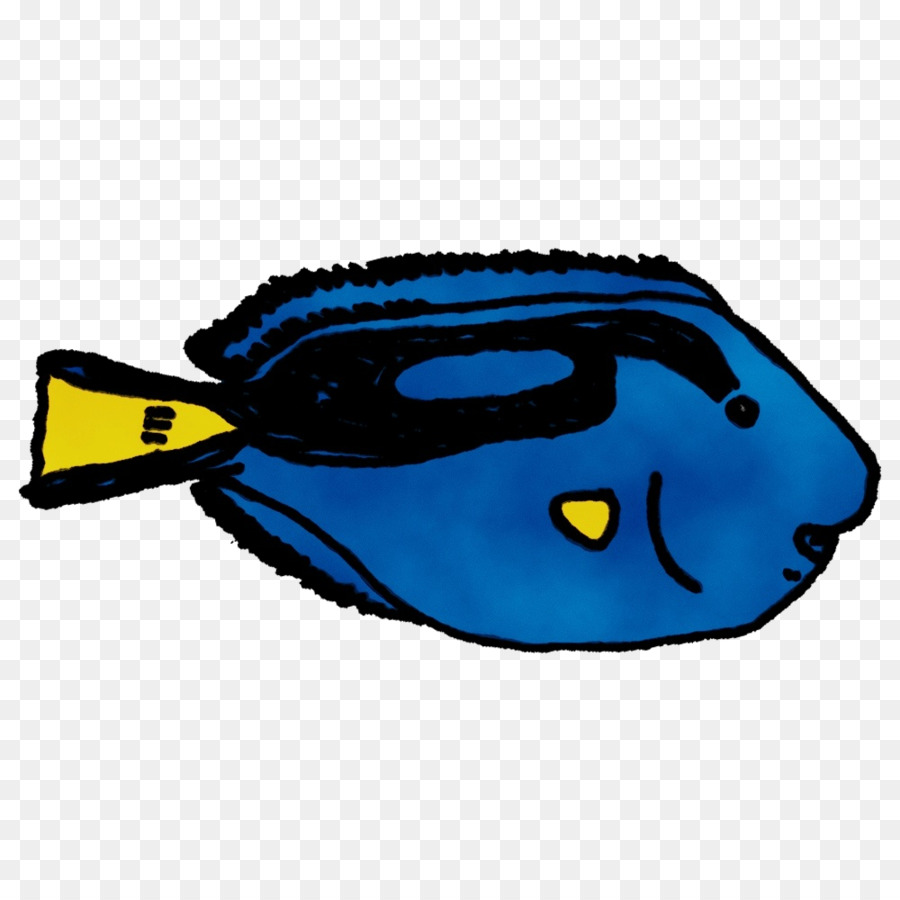 Les Poissons，Bleu électrique M PNG