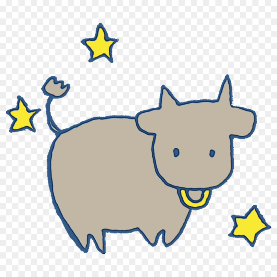 Vache De Dessin Animé，Mignon PNG