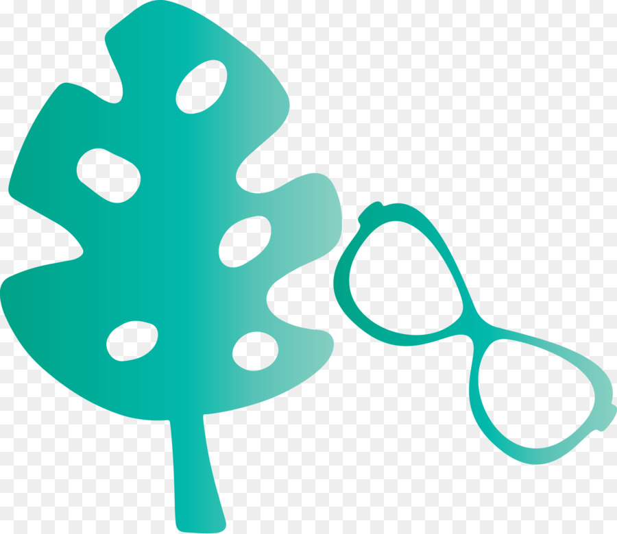 Feuille Et Lunettes，Feuille PNG