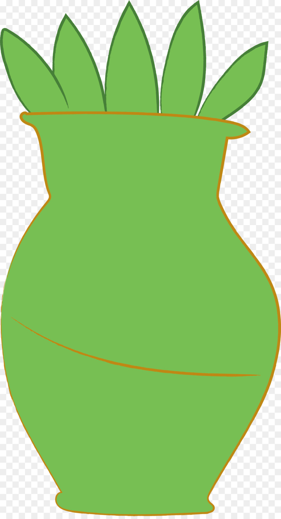 Vase Vert，Usine PNG