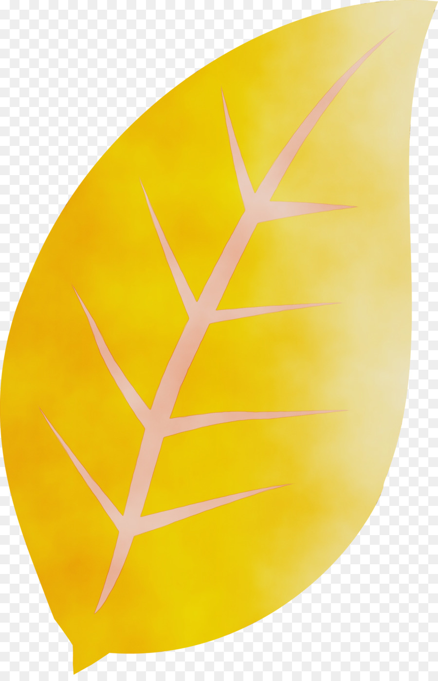 Feuille Jaune，Bifurquer PNG