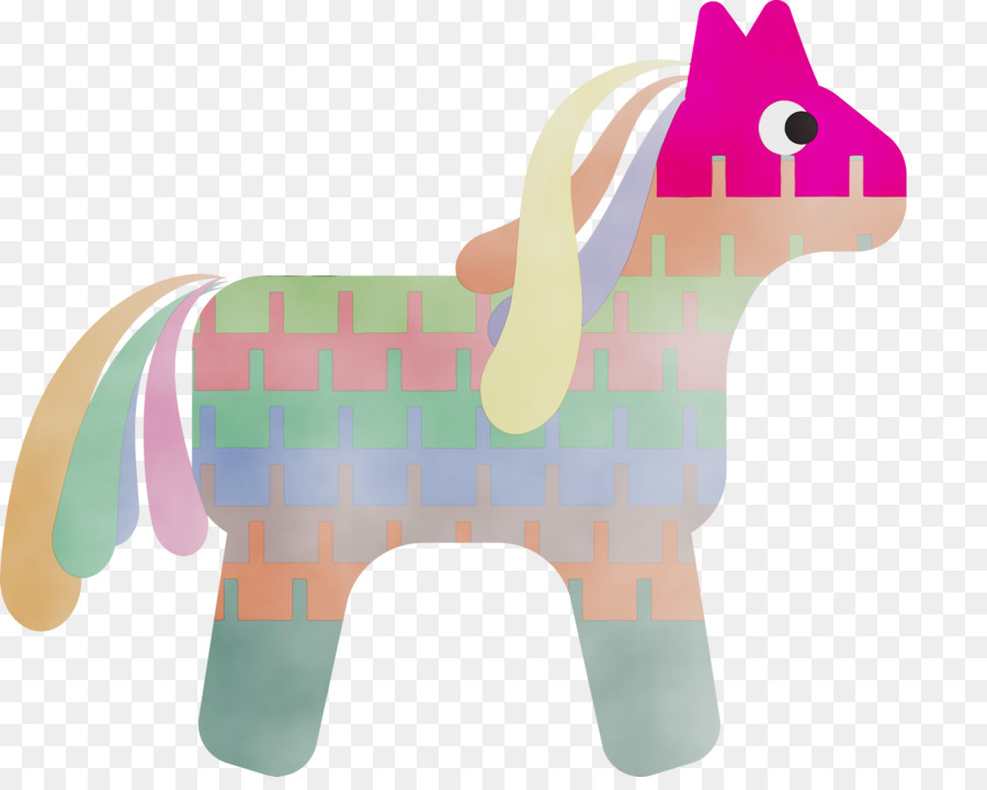 Cheval Coloré，Jouet PNG