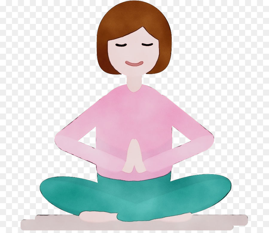 Pose De Yoga，Méditation PNG