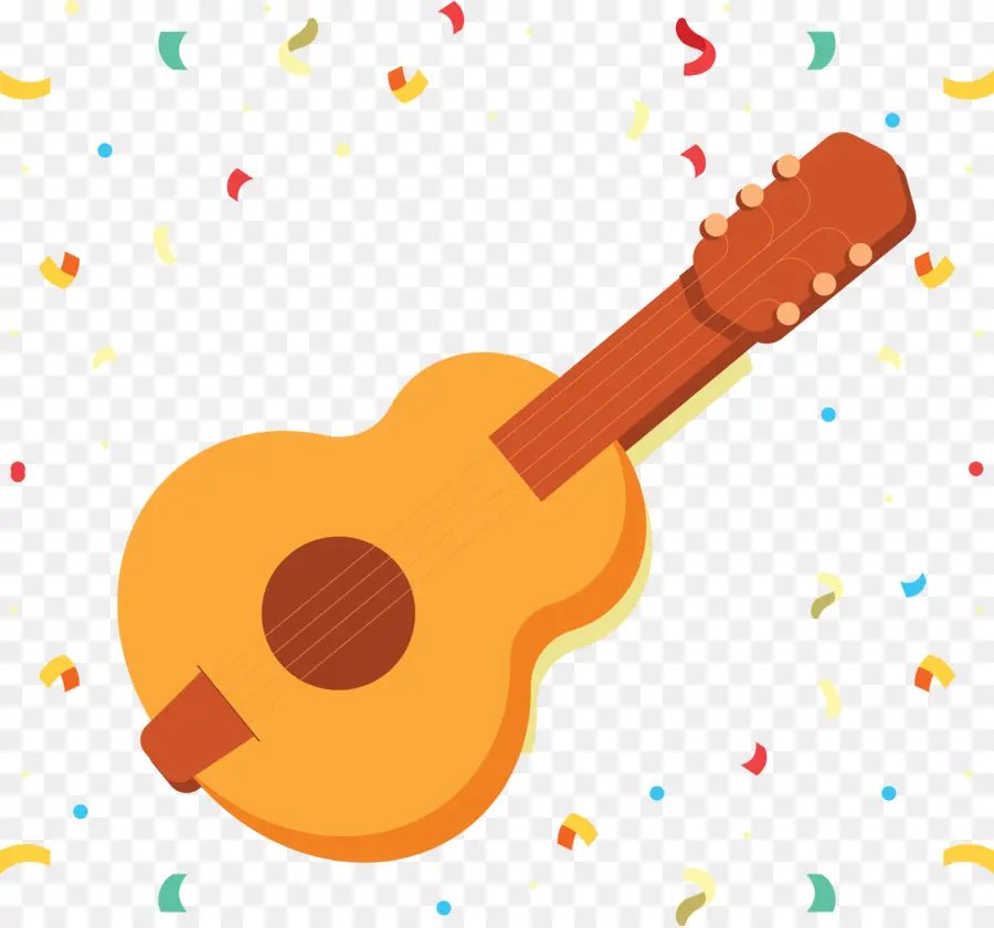 Guitare Acoustique，Ligne PNG