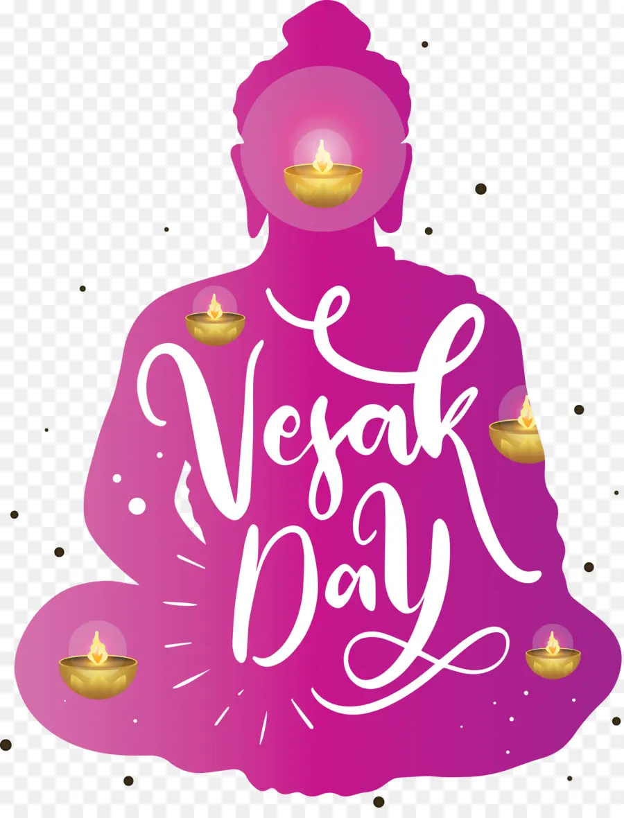 Jour Du Vesak，Bouddha PNG