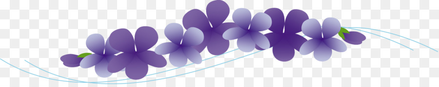 Fleurs Violettes，Fleurs PNG