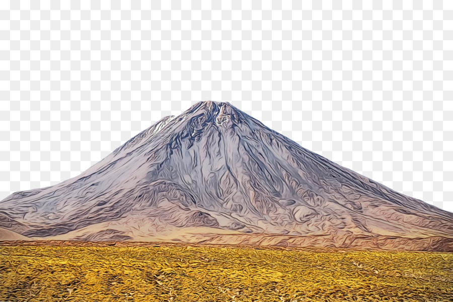 Stratovolcano，Paysage De Montage PNG