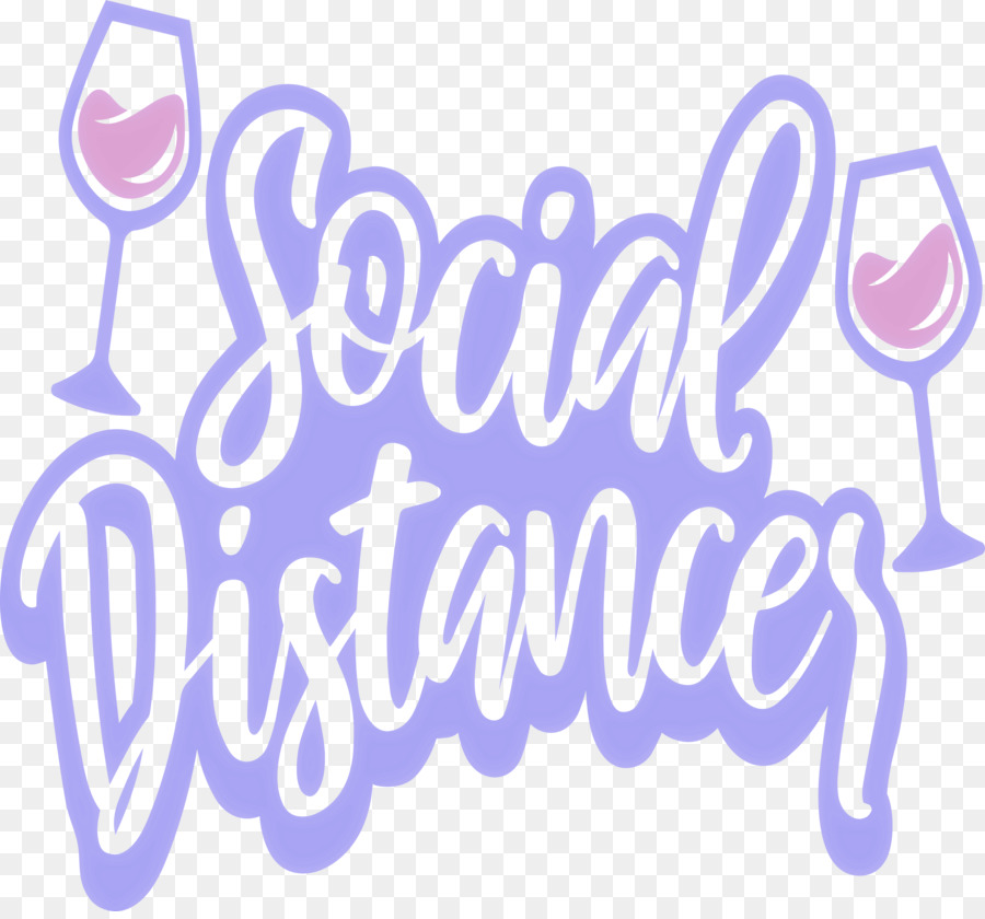 Distance Sociale，Verres à Vin PNG