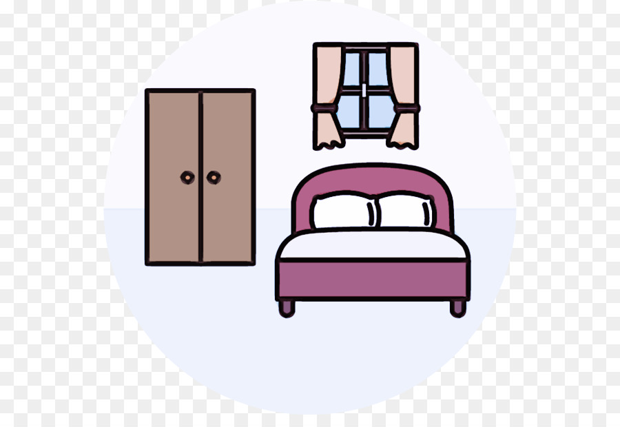 Chambre à Coucher，Lit PNG