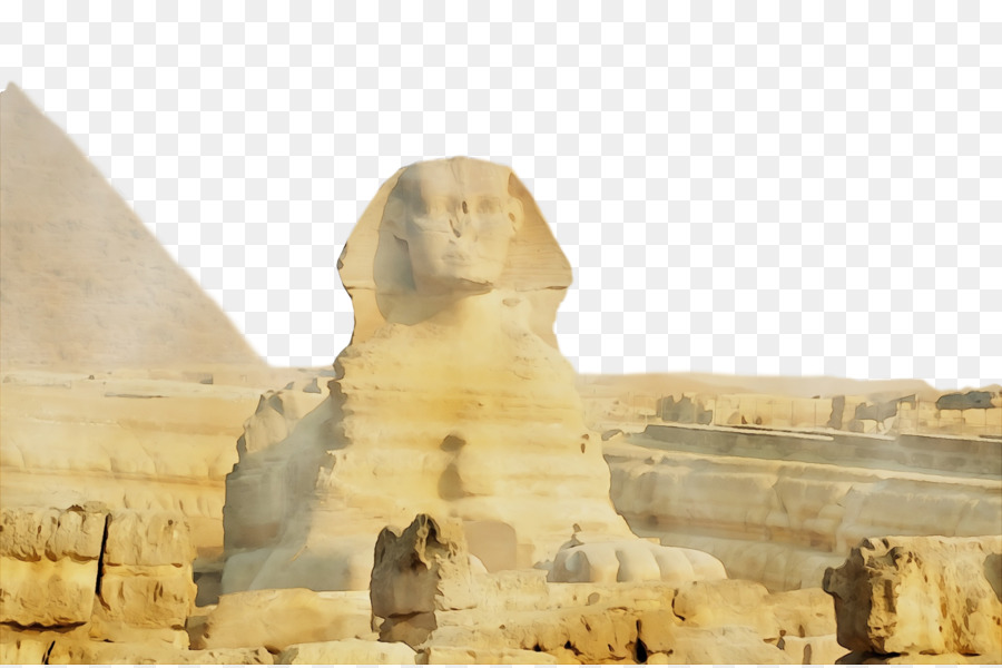 Grand Sphinx De Giza，Caire PNG