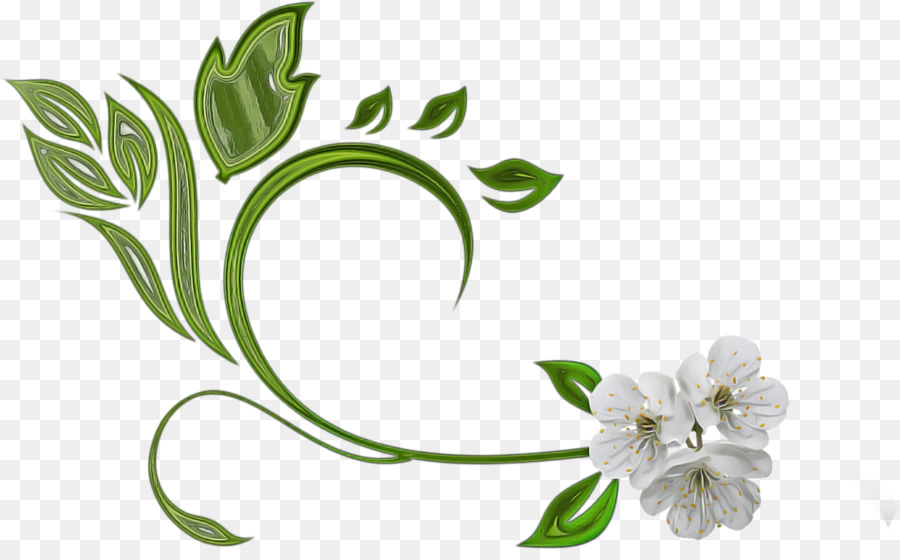 Fleur，Vert PNG