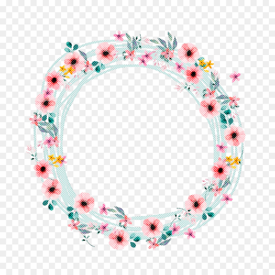 Couronne Florale，Fleurs PNG