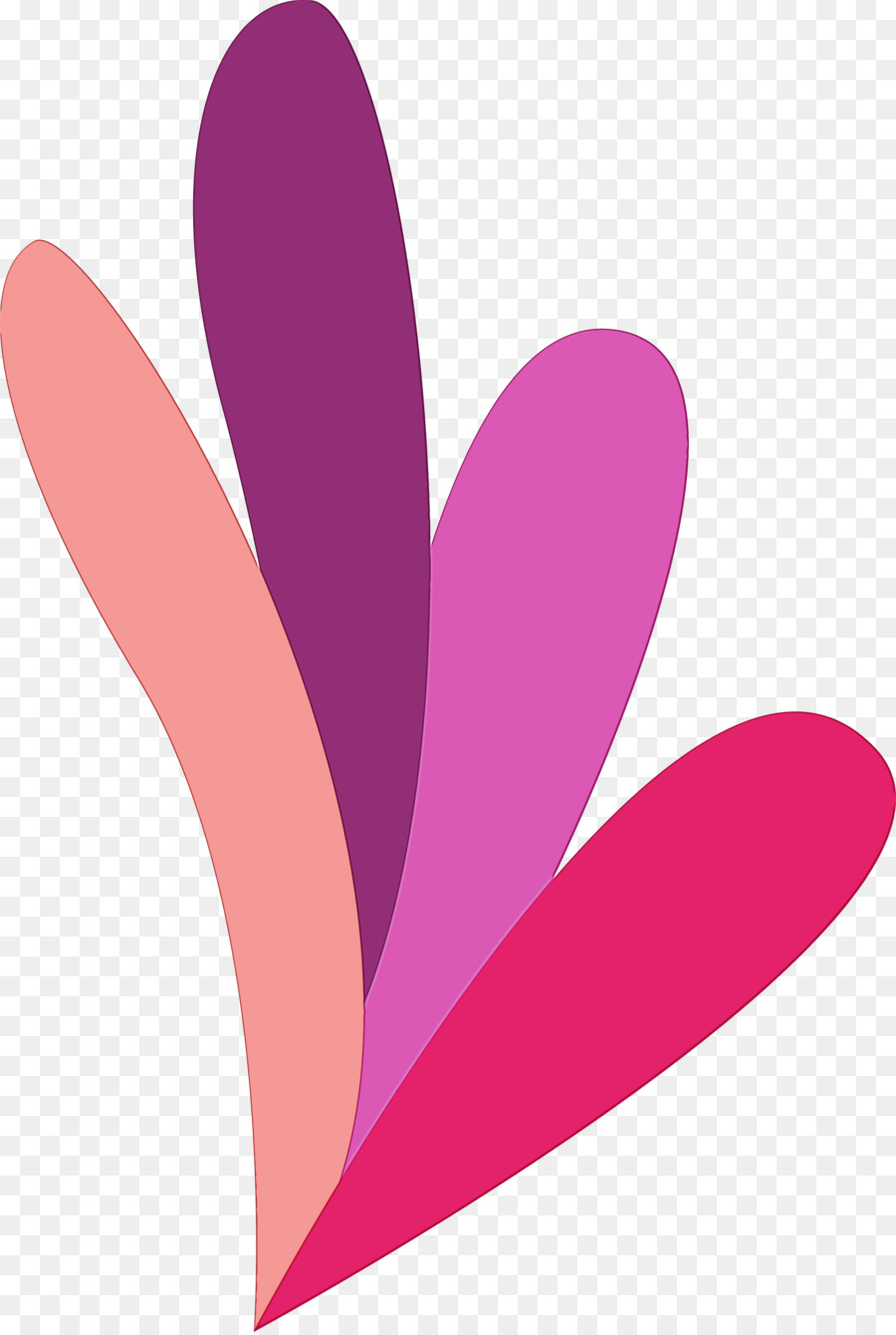 Fleur Abstraite，Rose PNG