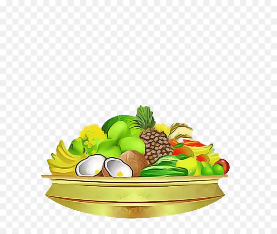 Fruits，Cuisine Végétarienne PNG