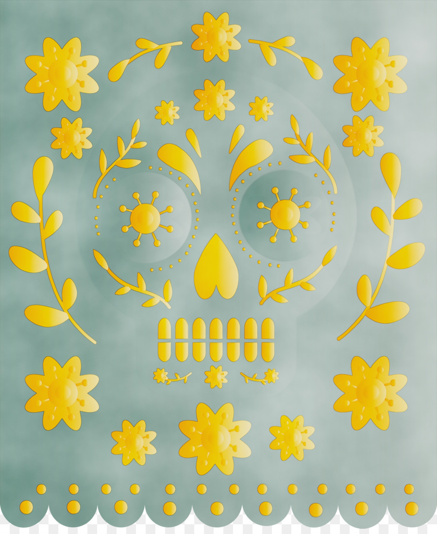 Art Floral，Jaune PNG