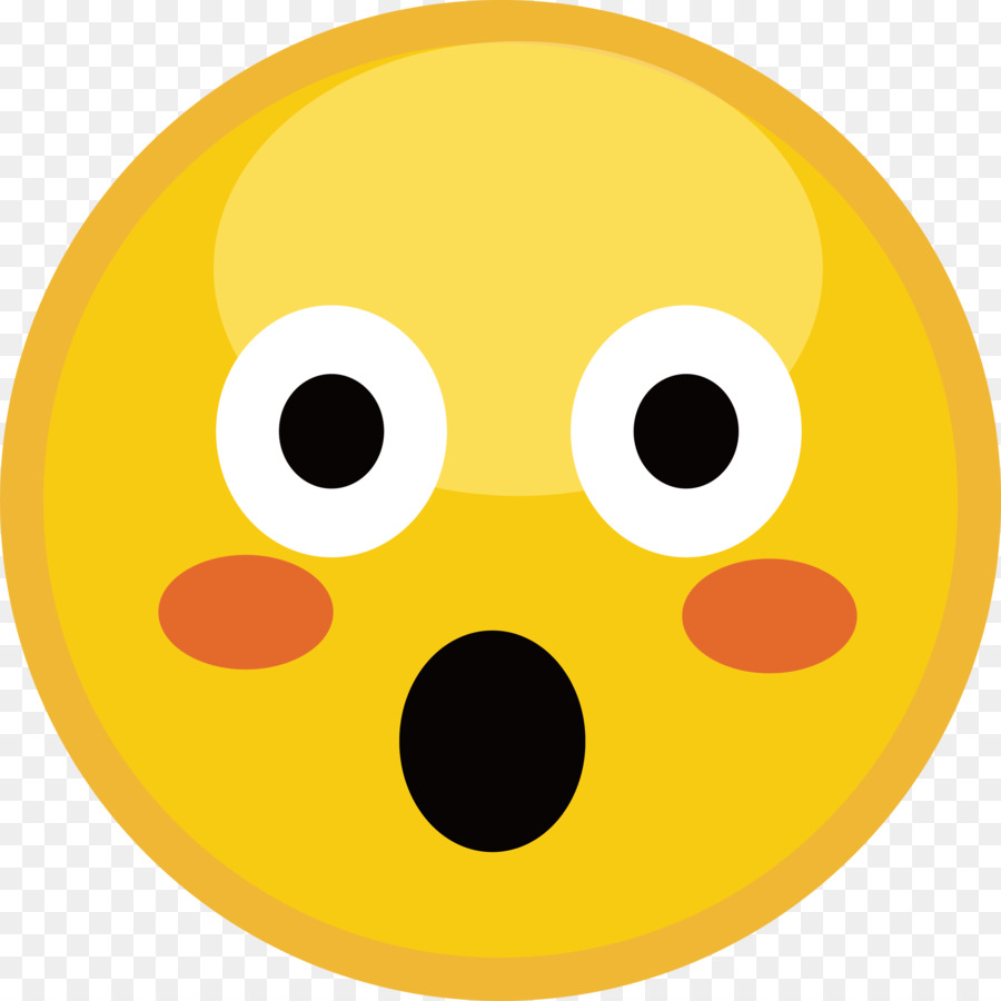 Emoji Surpris，Affronter PNG