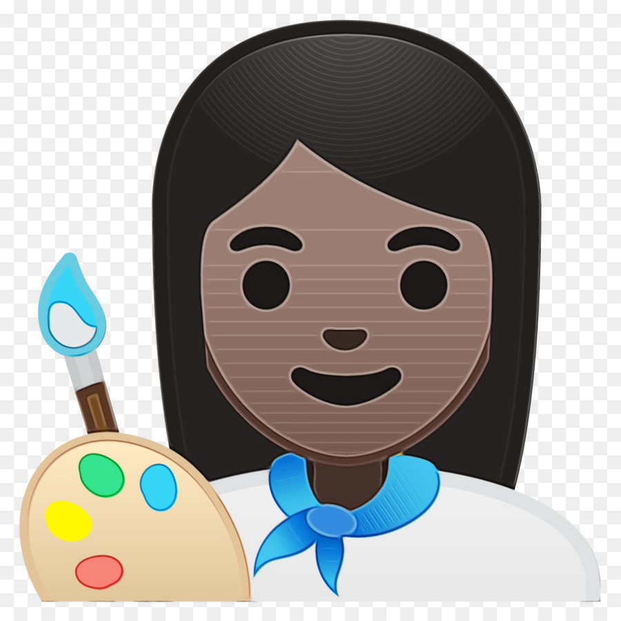 Emoji D'artiste，Peinture PNG