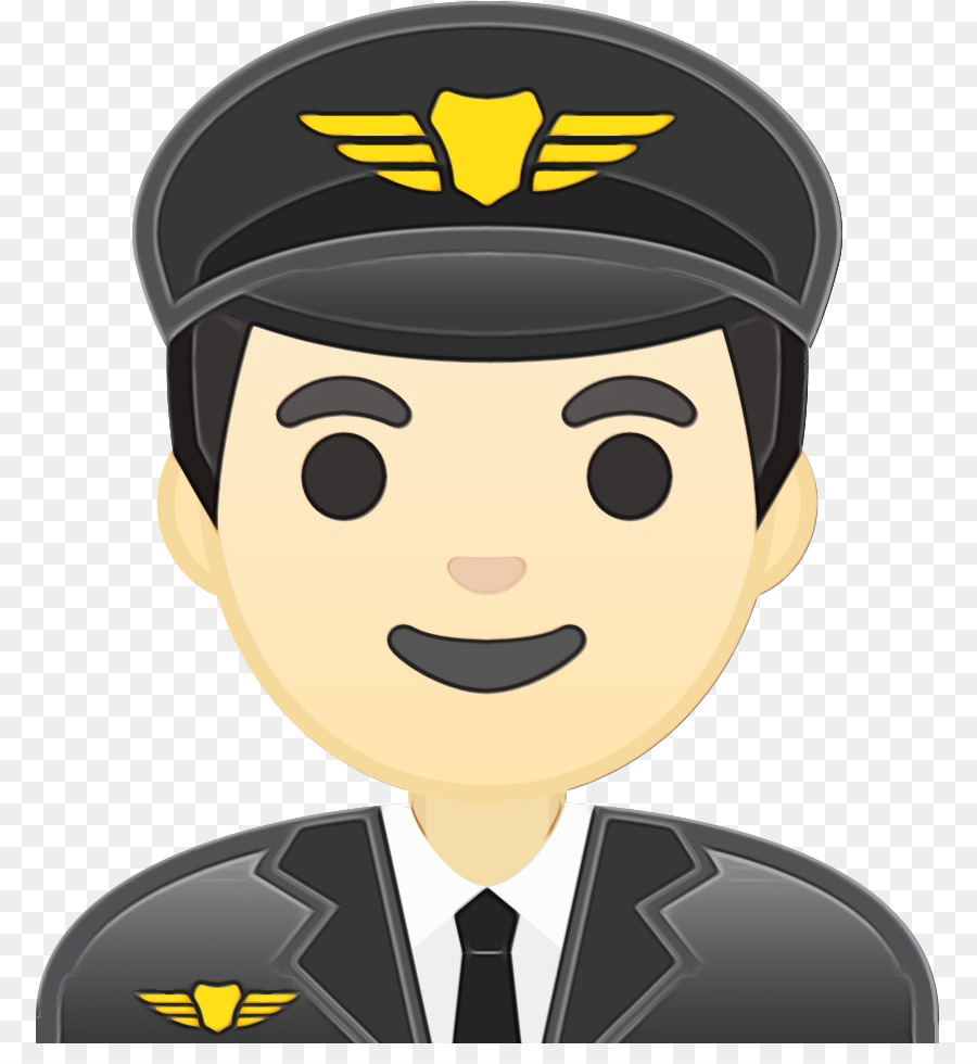 Emoji，Un Pilote D'avion PNG