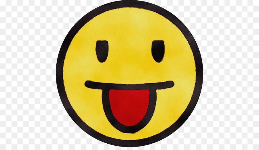 Visage Souriant Jaune，Émoji PNG