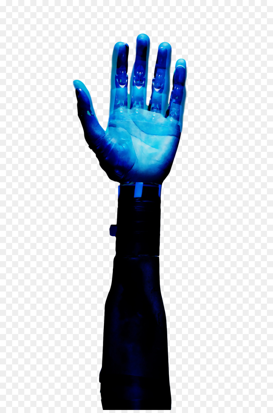 Médical Gant，Bleu De Cobalt PNG