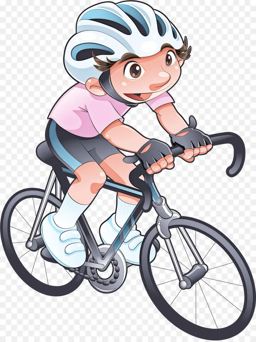 Caricature De Cycliste，Cycliste PNG