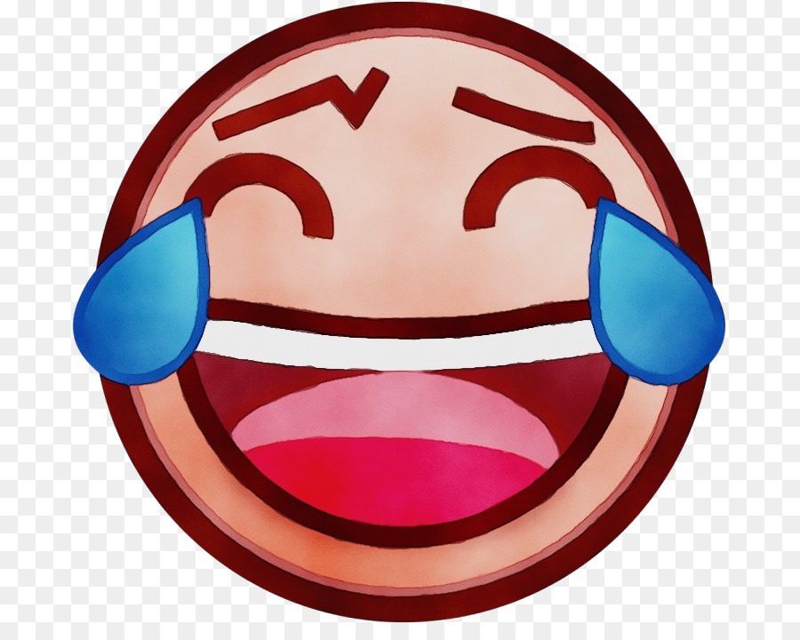 Emoji Riant，Larmes PNG