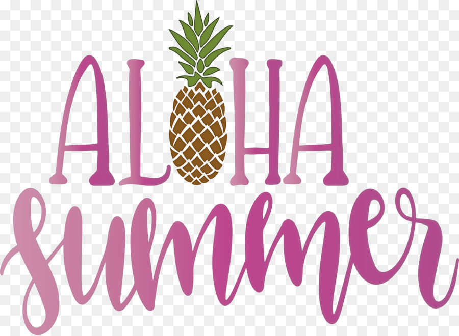 Aloha été，Ananas PNG