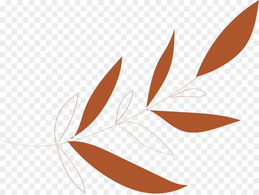 Feuilles Grises Et Beiges，Nature PNG