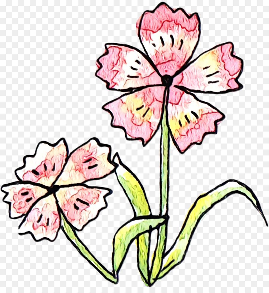 Design Floral，Tige De La Plante PNG