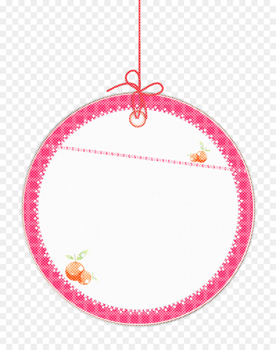 Ornement De Noël，Rose M PNG