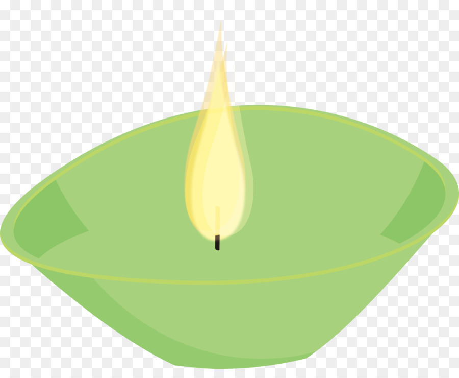 Bougie Verte，Flamme PNG