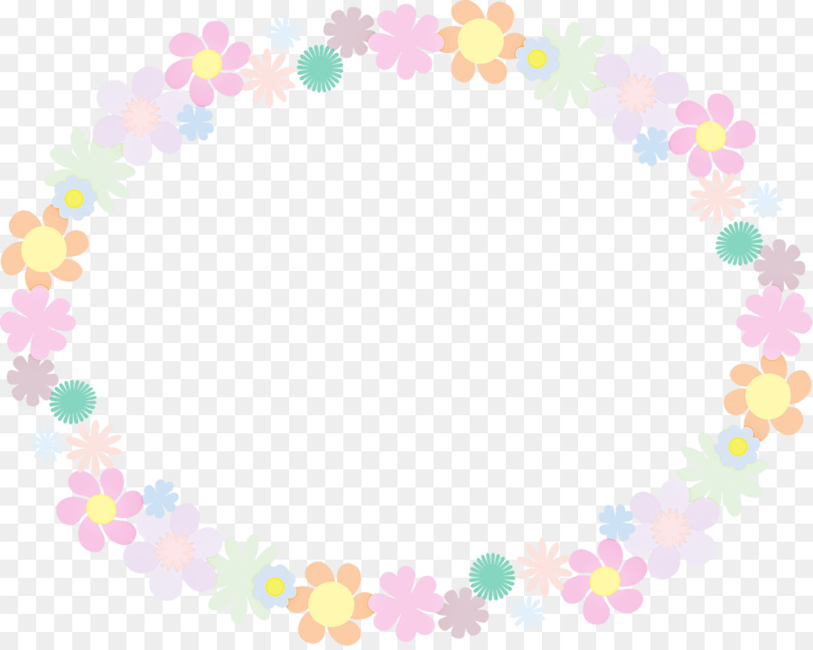 Cadre Fleur Rose，Fleurs PNG