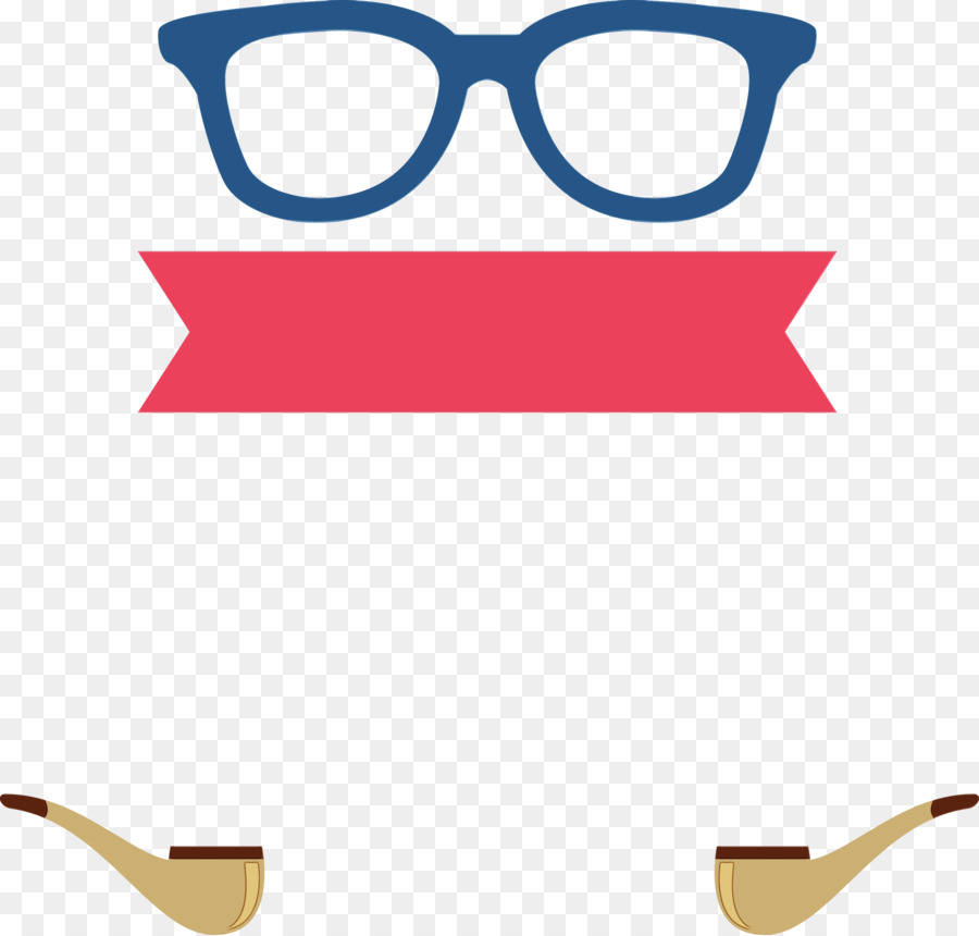 Verres Et Pipe，Lunettes Violettes PNG