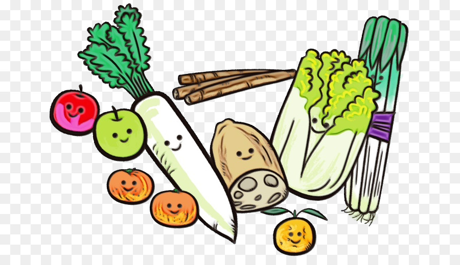 Légumes De Dessin Animé，Fruits PNG