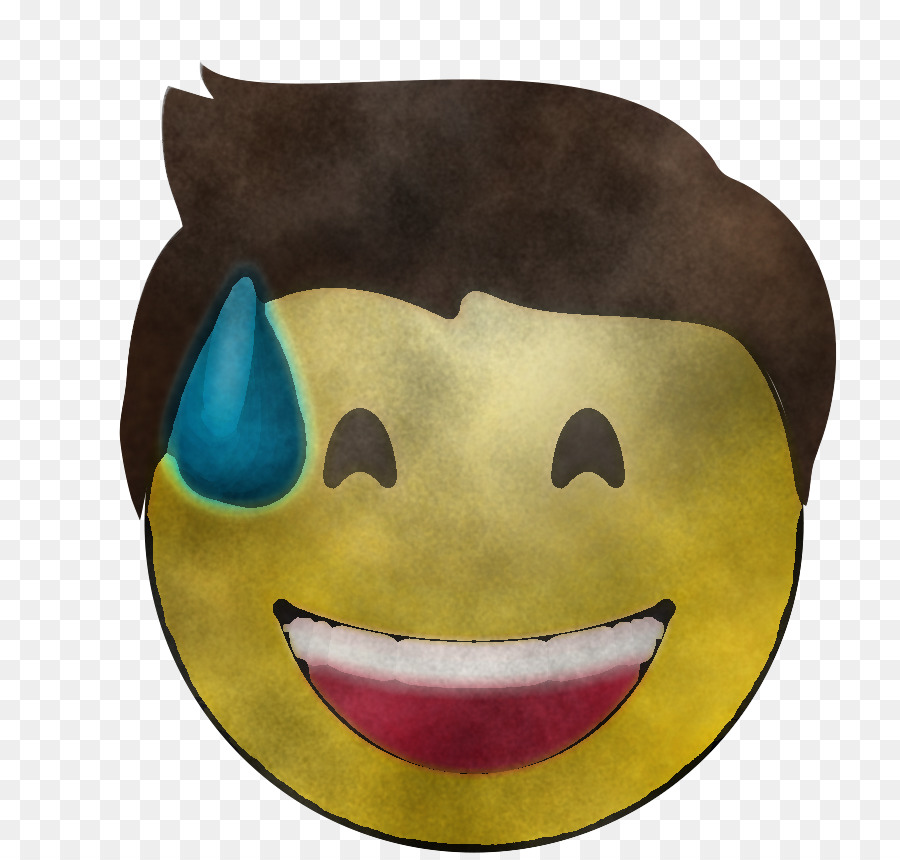 Emoji Qui Transpire，Affronter PNG