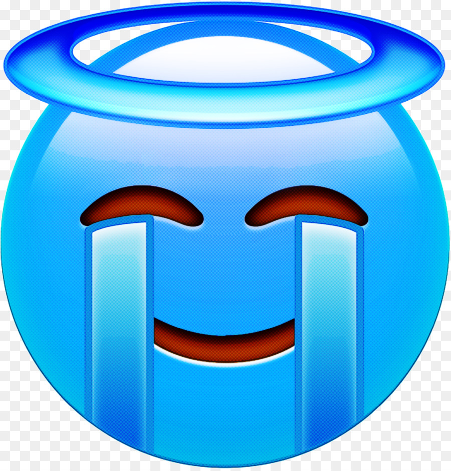 Emoji Qui Pleure Avec Halo，Pleurs PNG