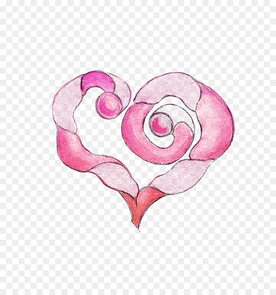 Coeur，Les Roses De Jardin PNG