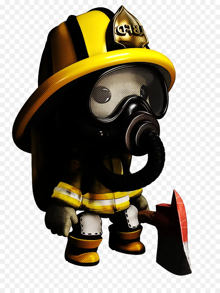 Les Pompiers Casque，Pompier PNG